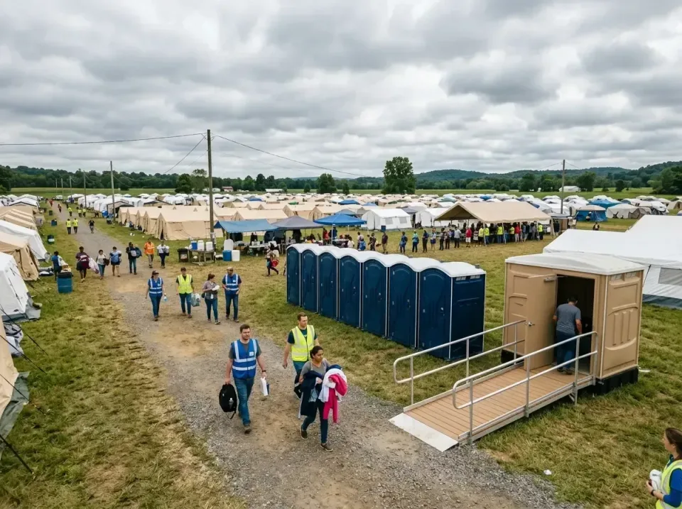 disaster-relief-camp-restrooms-010 — frequently asked questions, Dumpster & Portable Bathrooms Rental in Holt, MI